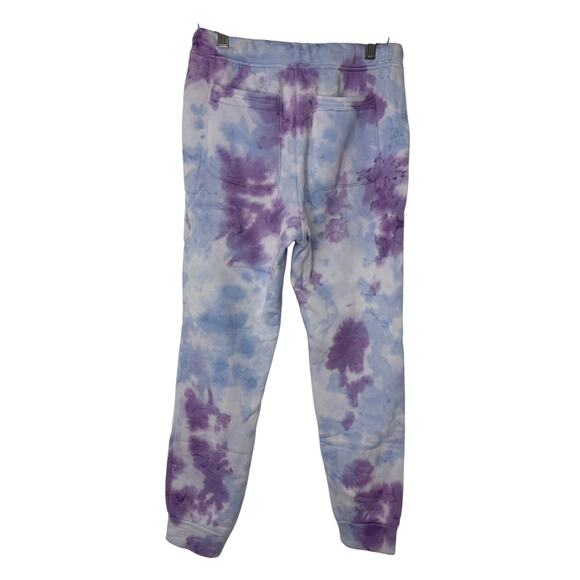 Free People Movement Work It Out Joggers XS Purple Blue Tie Dye Sweatpants - Picture 5 of 9